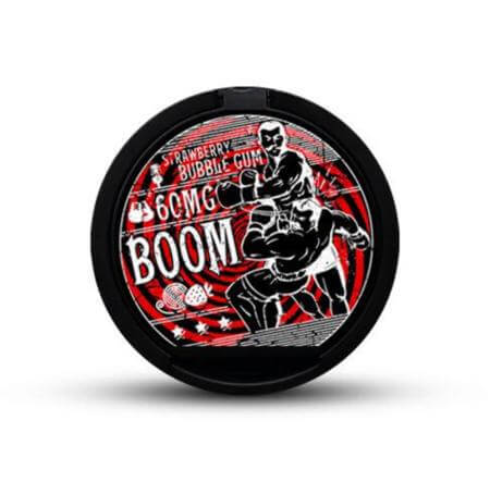 Boom strawberry bubble gum